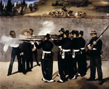 エドゥアール・マネ Painting - メキシコ皇帝マクシミリアンの処刑 エドゥアルド・マネ